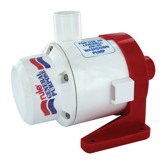 Rule 3700 GPH General Purpose End Suction Centrifugal Pump 24V 18A