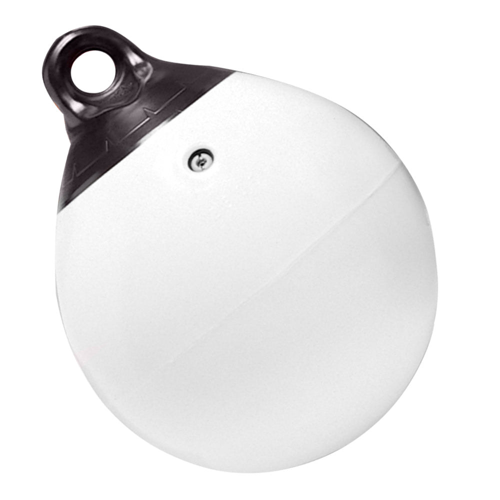 Taylor Made 9 Tuff End Inflatable Vinyl Buoy White 1140