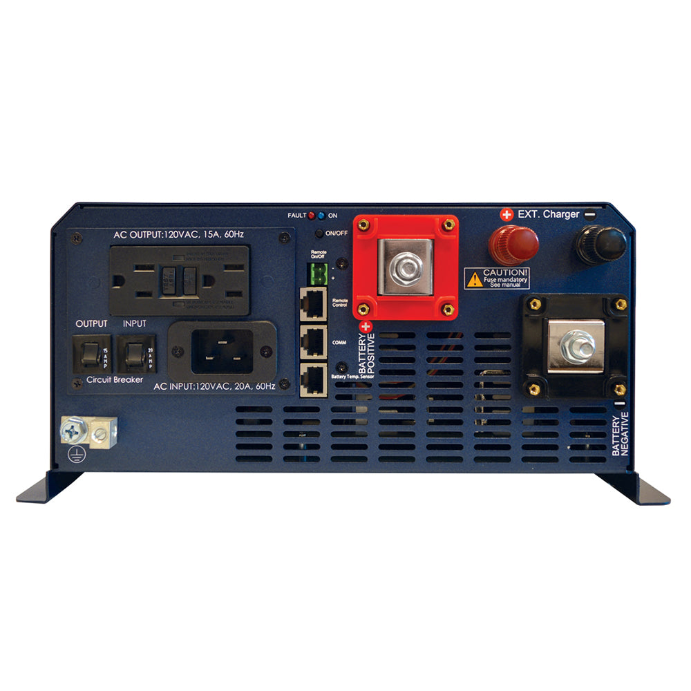 Samlex Evolution F Series 1200W 120V Pure Sine Wave InverterCharger w24V Input 40 Amp Charger EVO1224F