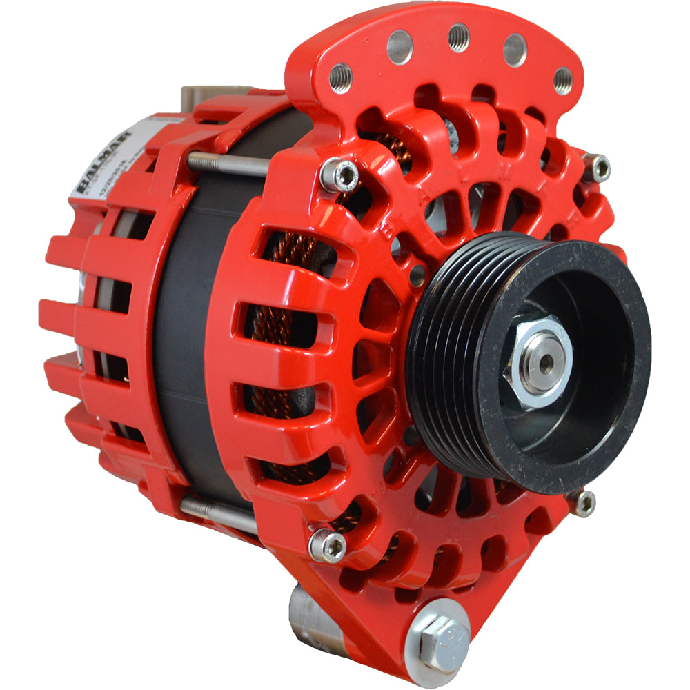 Balmar Alternator 12 Single Foot K6 Serpentine Pulley 170A 12V XTSF170K6