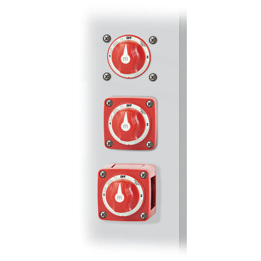 Blue Sea 6008 MSeries Battery Switch 3 Position Red 6008