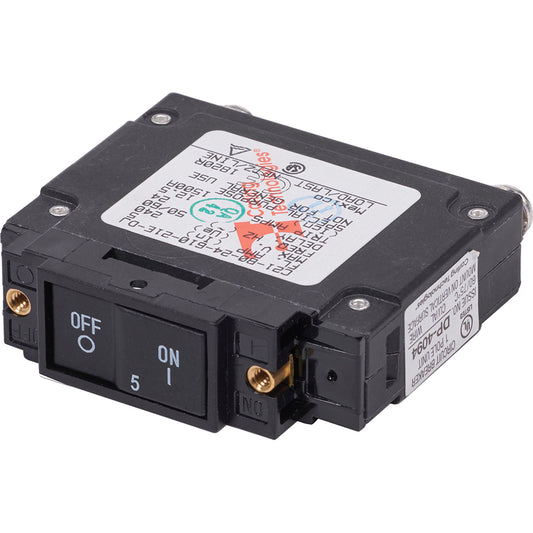 Blue Sea 7454 UL489 Circuit Breaker 5A Flat Rocker 7454