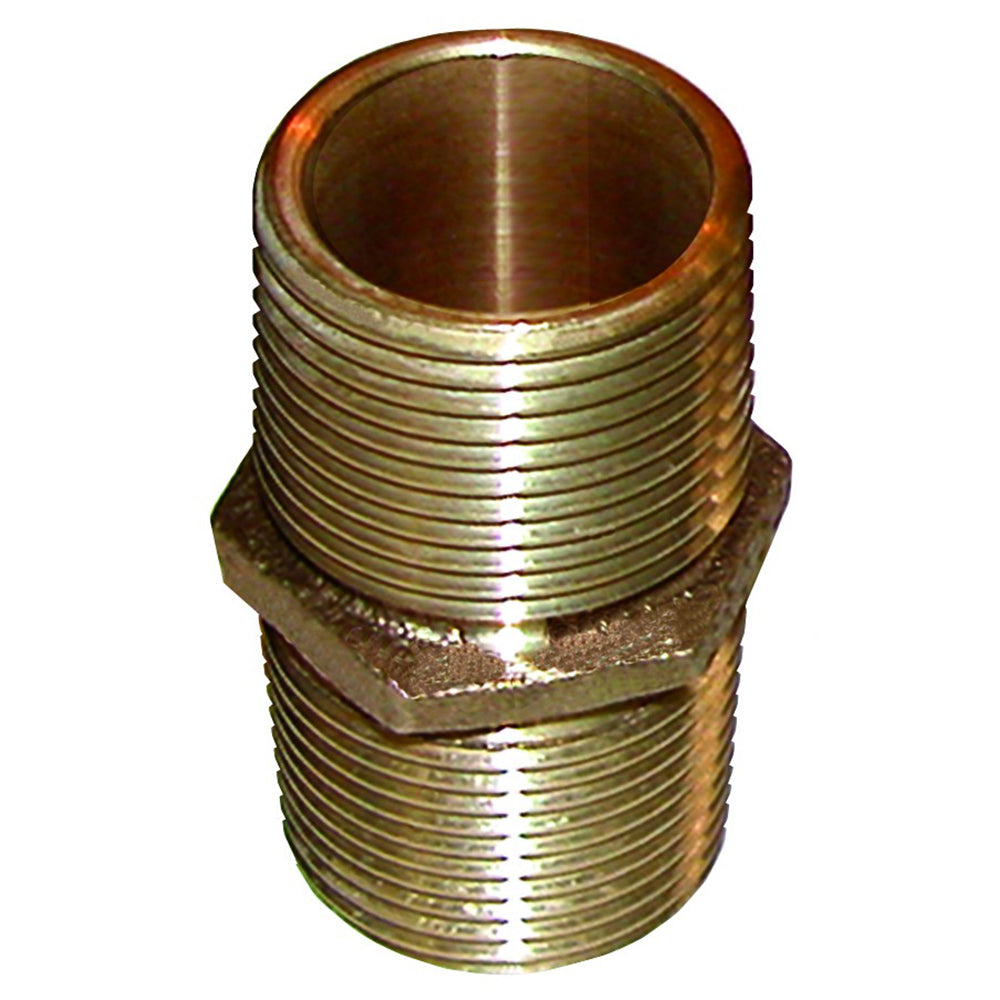 GROCO Bronze Pipe Nipple 34 NPT PN750