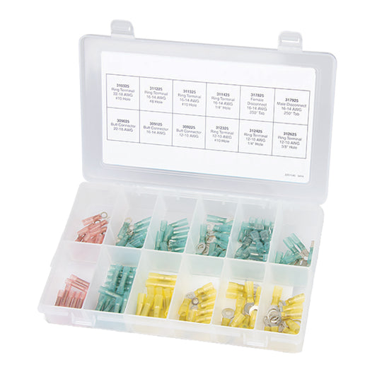 Ancor 160Piece Heat Shrink Terminals Connectors Kit 320101
