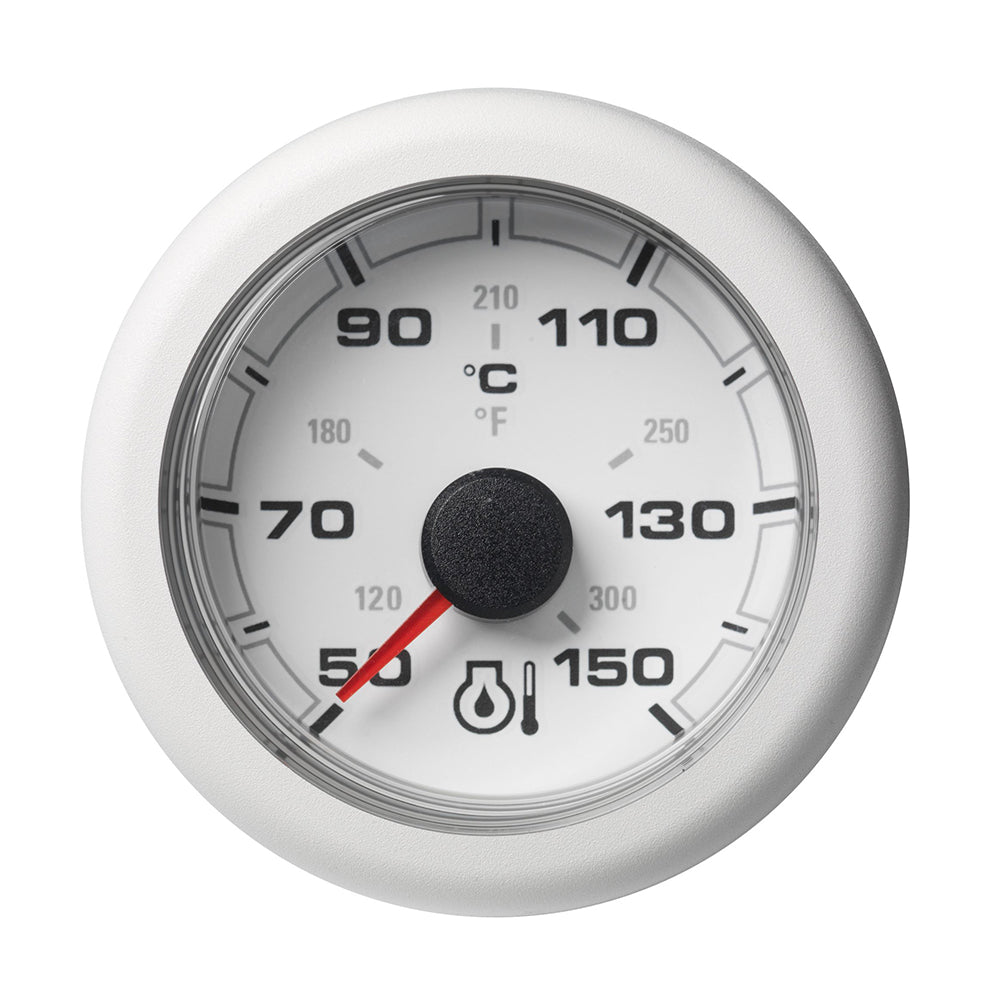 Veratron 52MM 2116 OceanLink Engine Oil Temperature 150C300F White Dial Bezel A2C1065860001
