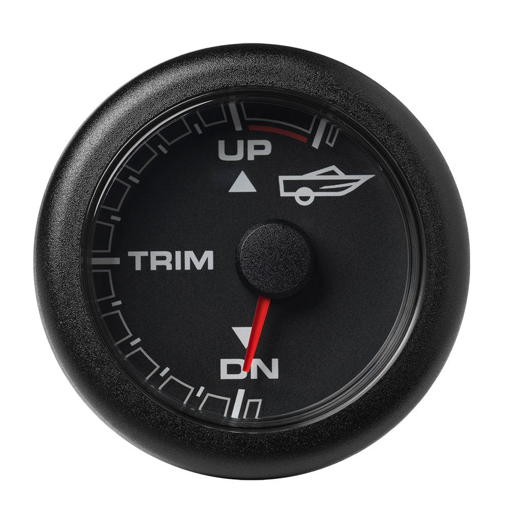 Veratron 52MM 2116 OceanLink Engine Trim Gauge Black Dial Bezel A2C1065830001