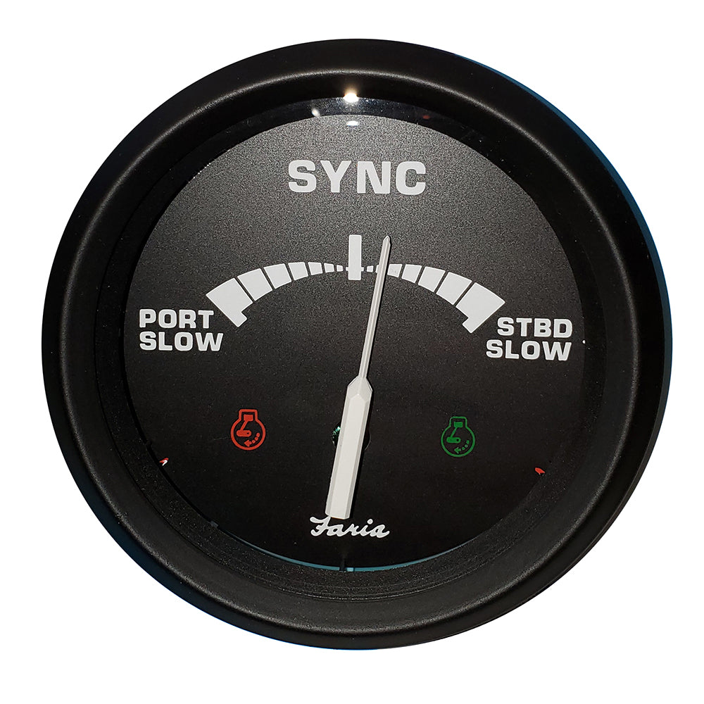 Faria 4 Gauge Engine Synchronizer fDual Engines Gas Diesel 32807