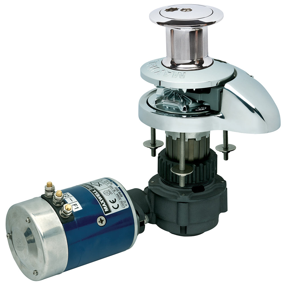 Maxwell RC88 Windlass wCapstan 12V 516 Chain to 916 or 58 Rope RC88CAP12V