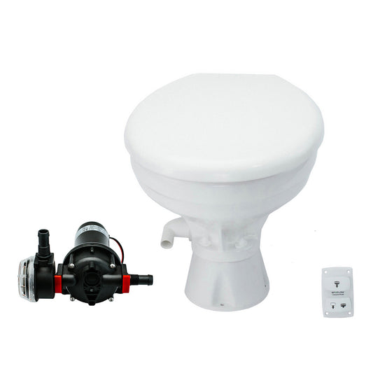 Johnson Pump AquaT Toilet Silent Electric Comfort 12V wPump 804723201