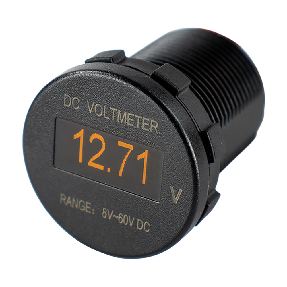 SeaDog OLED Voltmeter Round 4216001
