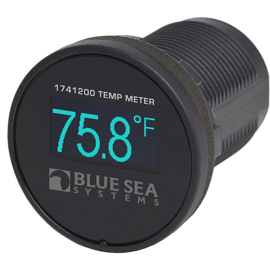 Blue Sea 1741200 Mini OLED Temperature Monitor Blue 1741200