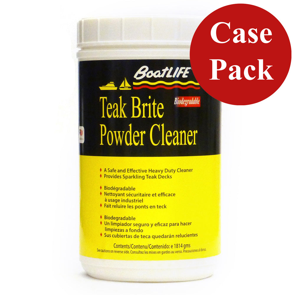 BoatLIFE Teak Brite Powder Cleaner Jumbo 64oz Case of 12 1185CASE