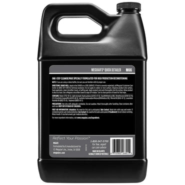 Meguiars Mirror Glaze Quick Detailer 1 Gallon Case of 4 M6601CASE
