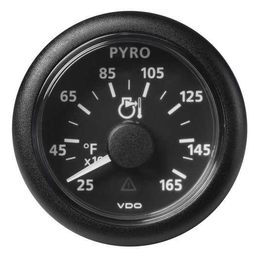 Veratron 52 MM 2116 ViewLine Pyrometer 250 to 1650F Black Dial Bezel A2C59512334