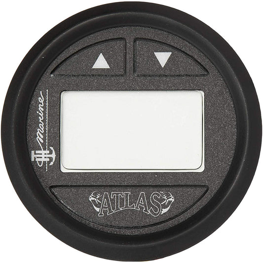 TH Marine ATLAS Hydraulic Gauge Kit f4 8 ATLAS Jack Plate Black Bezel FAGK1DP