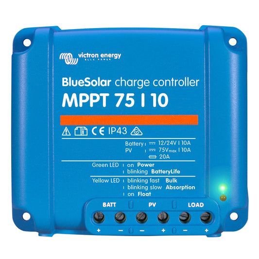 Victron BlueSolar MPPT Charge Controller 75V 10AMP SCC010010050R