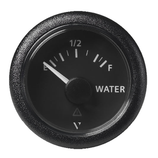 Veratron 52MM 2116 ViewLine Fresh Water Resistive EmptyFull 3 to180 OHM Black Dial Round Bezel A2C59514099