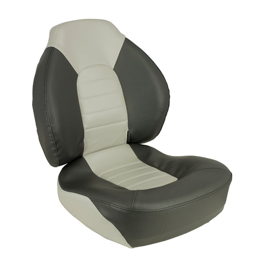 Springfield Fish Pro Mid Back Folding Seat CharcoalGrey 1041733