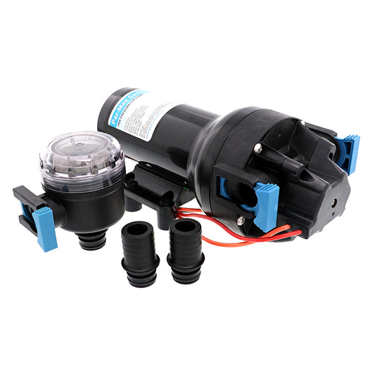 Jabsco ParMax HD6 Heavy Duty Water Pressure Pump 12V 6 GPM 40 PSI P601J215S3A