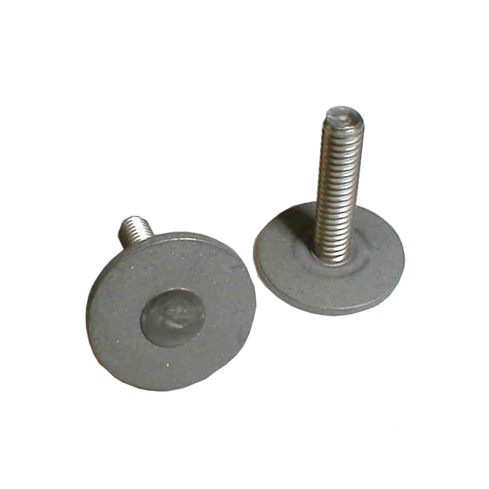 Weld Mount Stainless Steel Panel Stud 62 Base 8 x 32 Thread 15 Tall 100 Pack 83224100