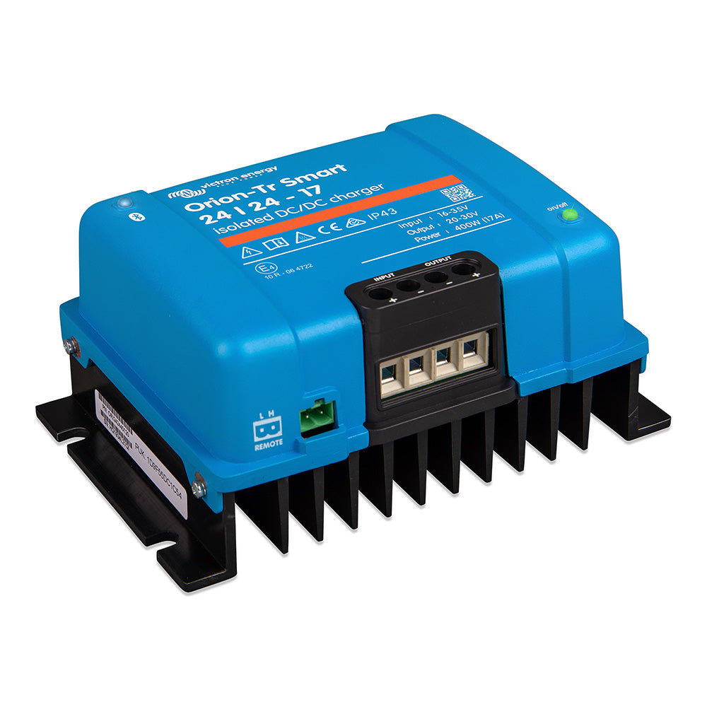 Victron OrionTR Smart Isolated DCDC Converter 24 VDC to 24 VDC 400W 17AMP ORI242440120