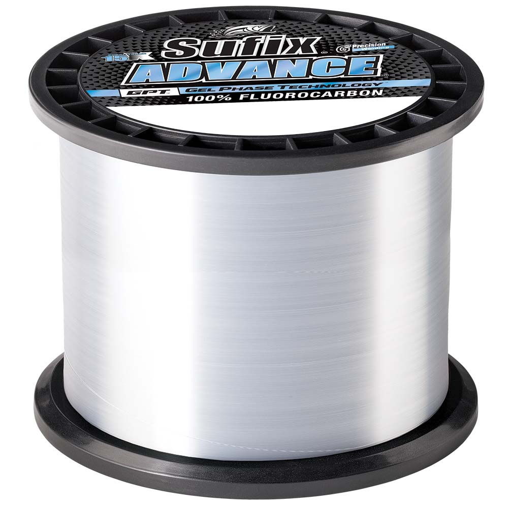 Sufix Advance Fluorocarbon 20lb Clear 1200 yds 6791020C