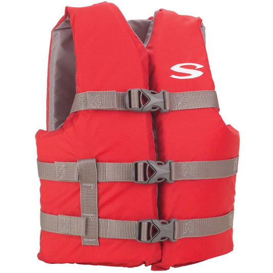 Stearns Youth Classic Vest Life Jacket 5090lbs RedGrey 2159436