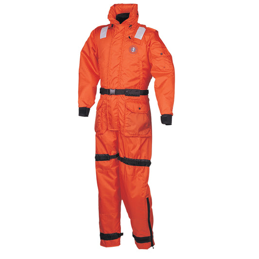 Mustang Deluxe AntiExposure Coverall Work Suit Orange Medium MS21752M206
