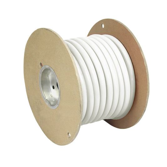 Pacer White 6 AWG Battery Cable 50 WUL6WH50