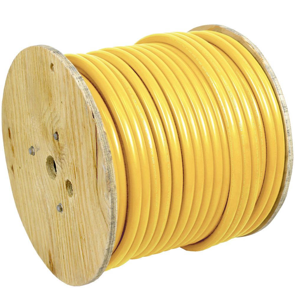 Pacer Yellow 6 AWG Battery Cable 250 WUL6YL250