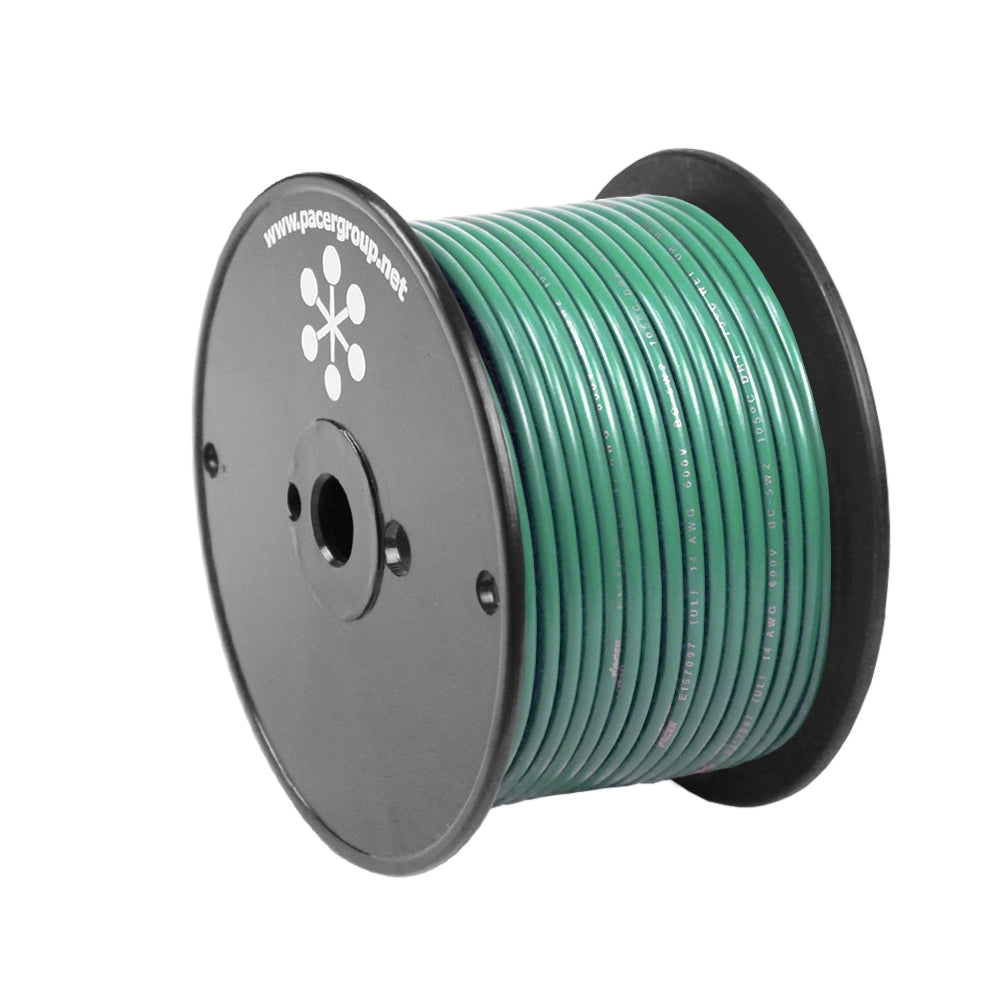 Pacer Green 18 AWG Primary Wire 100 WUL18GN100