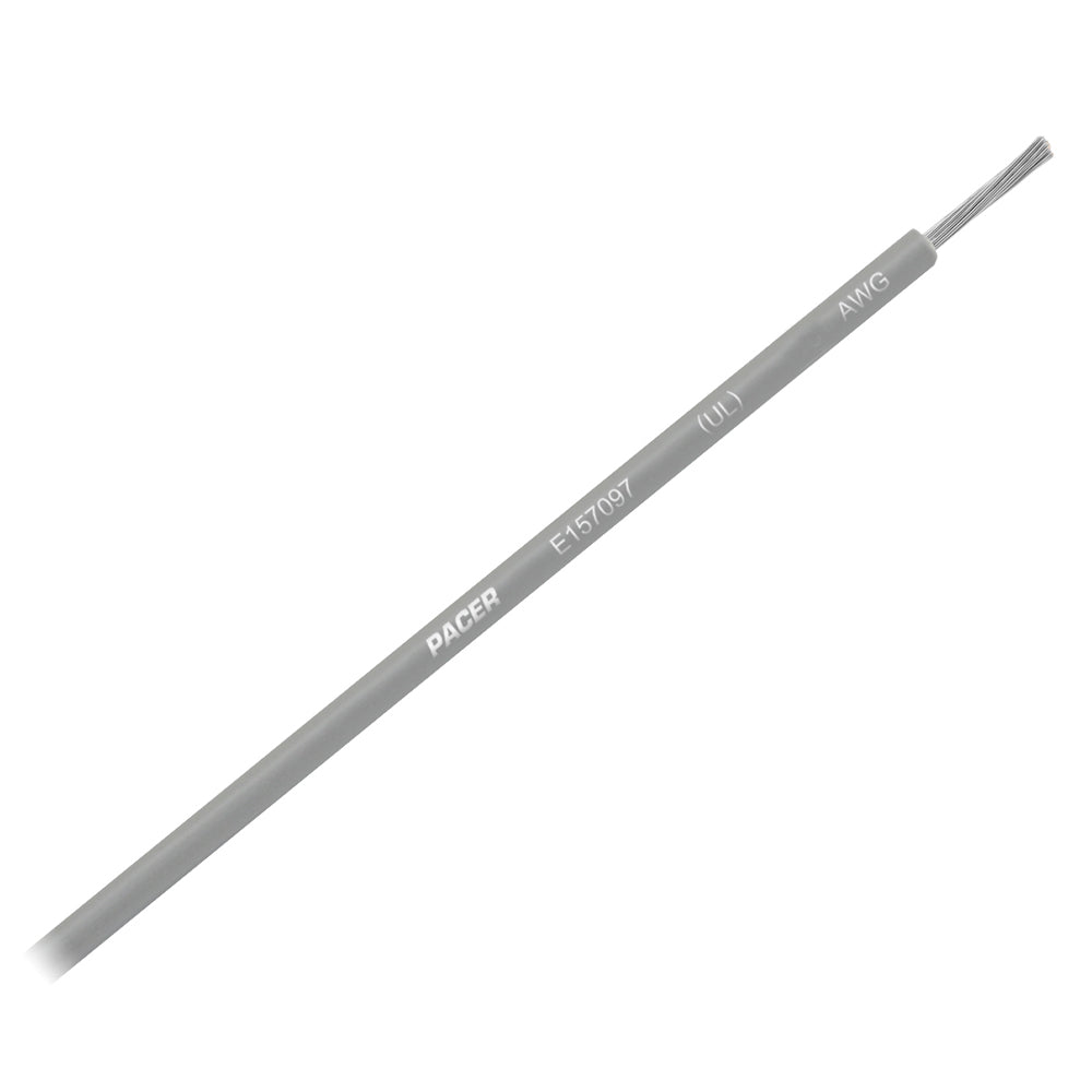 Pacer Grey 16 AWG Primary Wire 25 WUL16GY25