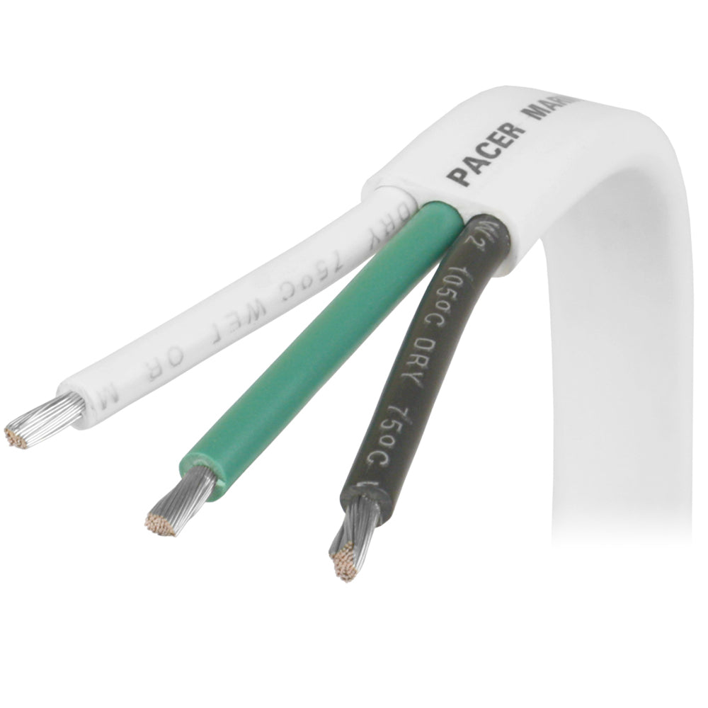 Pacer 83 AWG Triplex Cable BlackGreenWhite 50 W8350