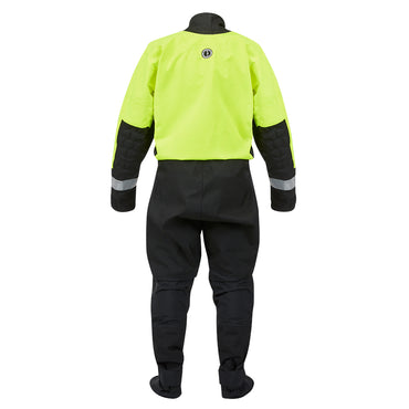 Mustang MSD576 Water Rescue Dry Suit Fluorescent Yellow GreenBlack Medium MSD57602251M101