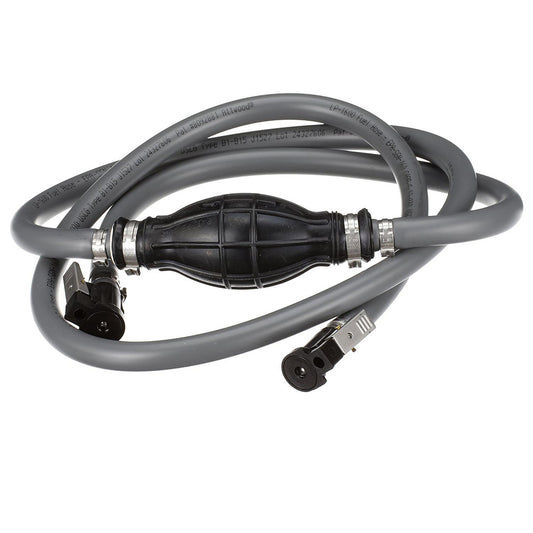 Attwood JohnsonEvinrude Fuel Line Kit 38 Diameter x 6 Length No Tank Fitting 93806ELP7