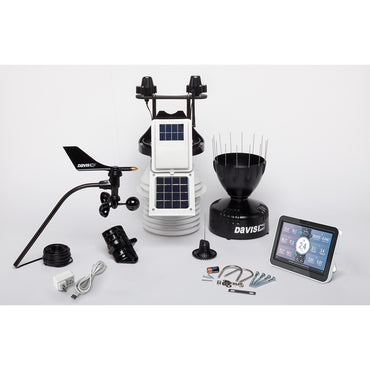 Davis Vantage Pro2 Plus Wireless Weather Station wWeatherLink Console 24hr Fan Aspirated Radiation Shield UV Solar