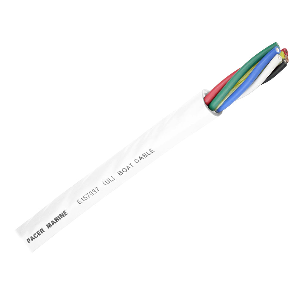 Pacer Round 6 Conductor Cable 100 146 AWG Black Brown Red Green Blue White WR146100