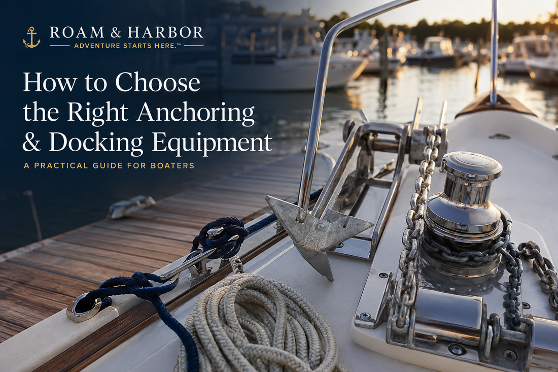 How to Choose the Right Anchoring & Docking Equipment for Your Boat