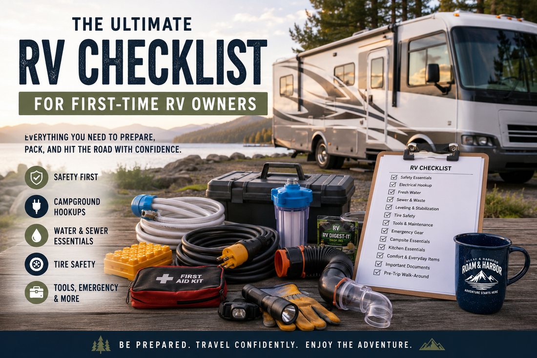 The Ultimate RV Checklist for First-Time RV Owners