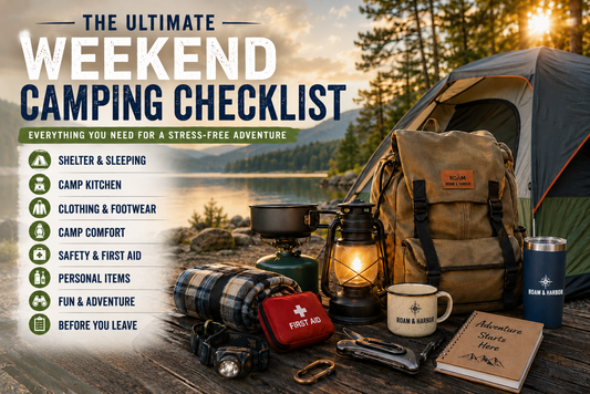 Weekend Camping Checklist: 50+ Essentials to Pack in 2026