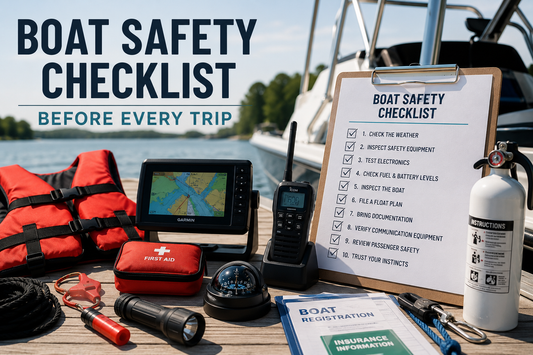 Boat Safety Checklist Before Every Trip