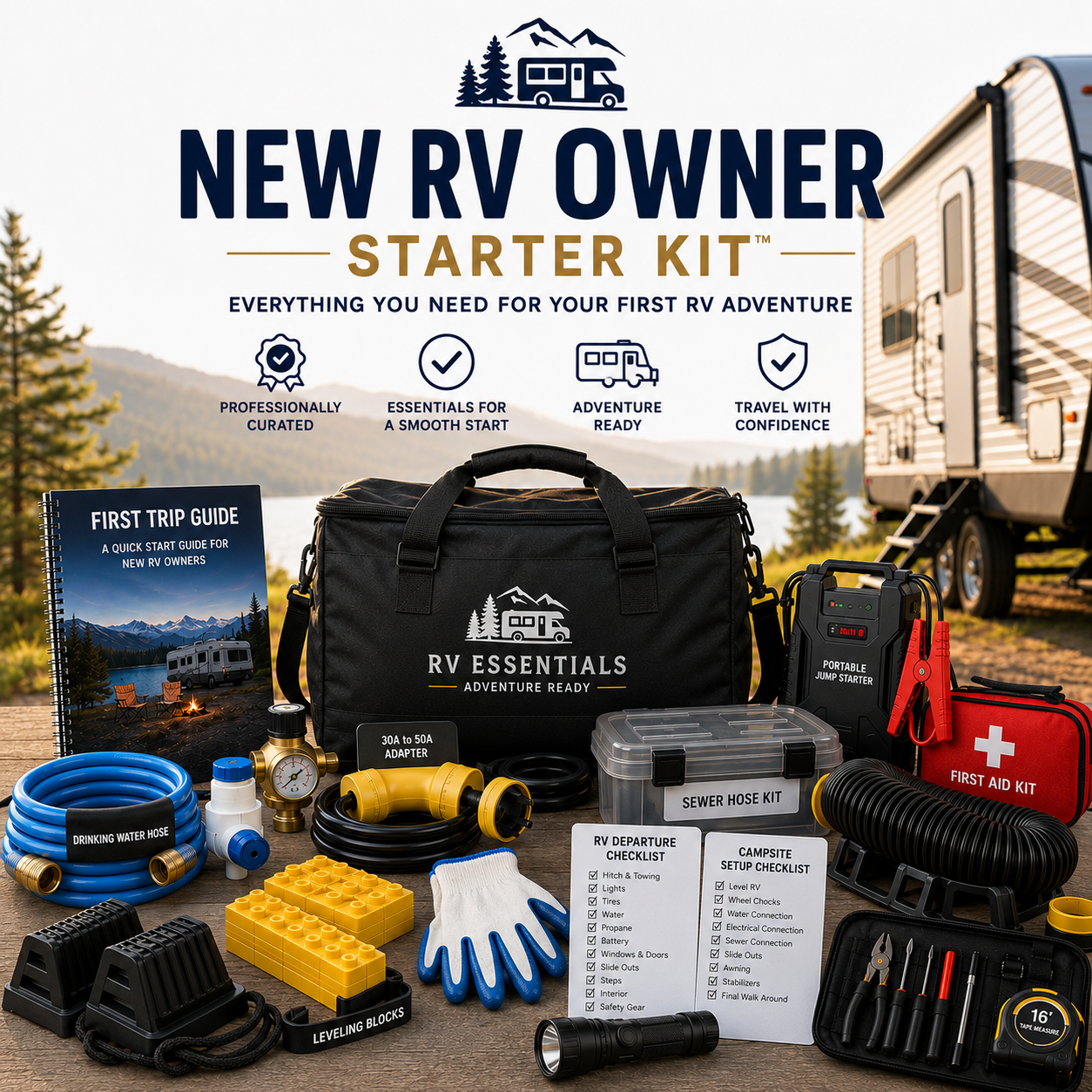 New RV Owner Starter Kit | Essential RV Accessories for Beginners