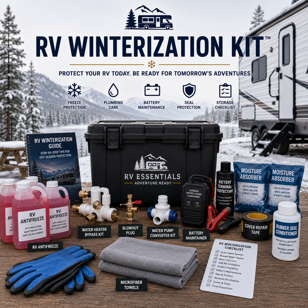 RV Winterization Kit | Complete Winter Storage Essentials
