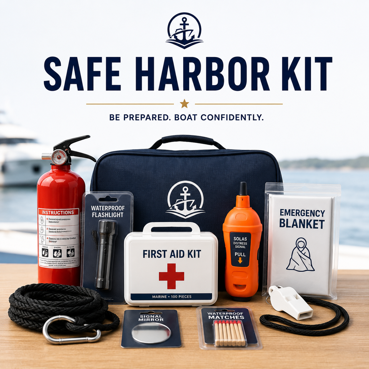 Safe Harbor Kit | Marine Safety Equipment & Boating Essentials
