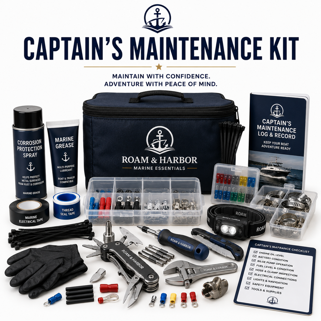 Captain's Maintenance Kit | Essential Boat Maintenance Supplies