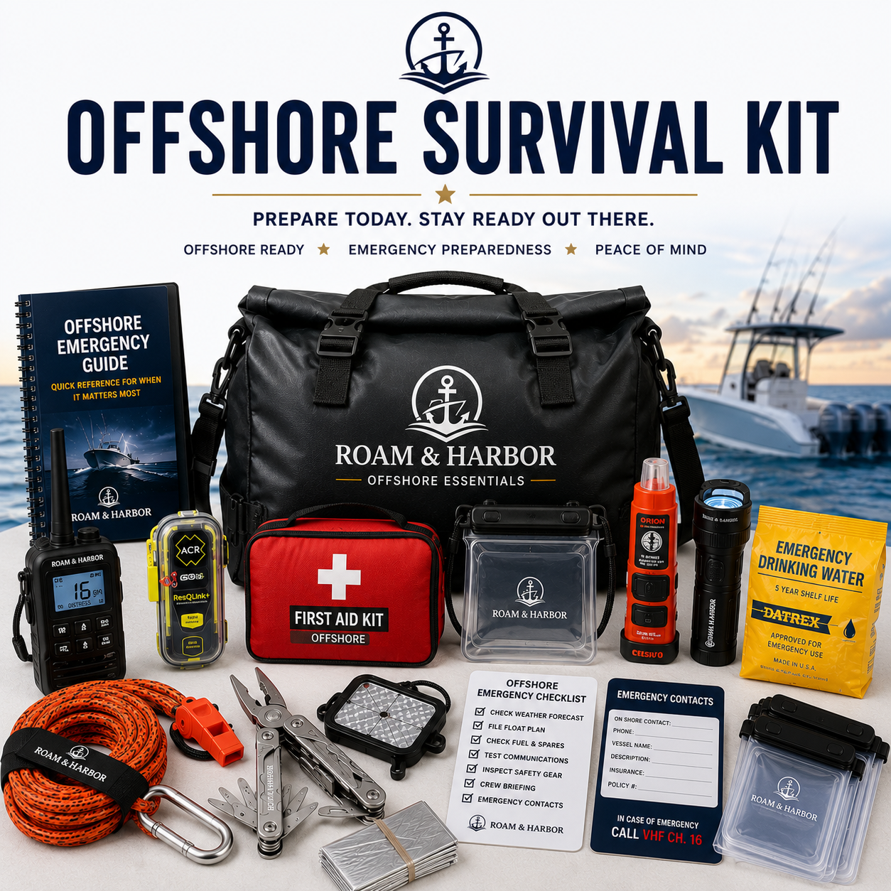 Offshore Survival Kit | Offshore Emergency Preparedness for Boaters