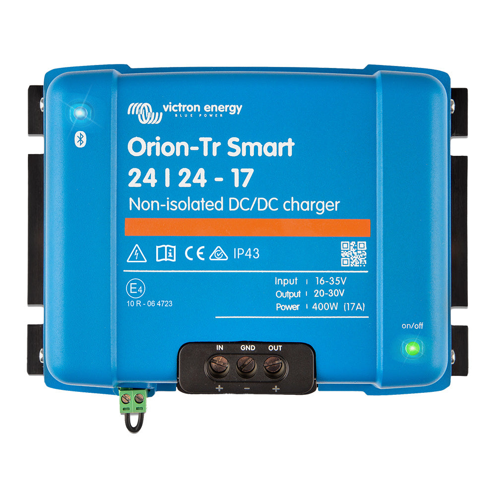 Victron OrionTR Smart NonIsolated DCDC Converter  24 VDC to 24 VDC  400W  17AMP ORI242440140