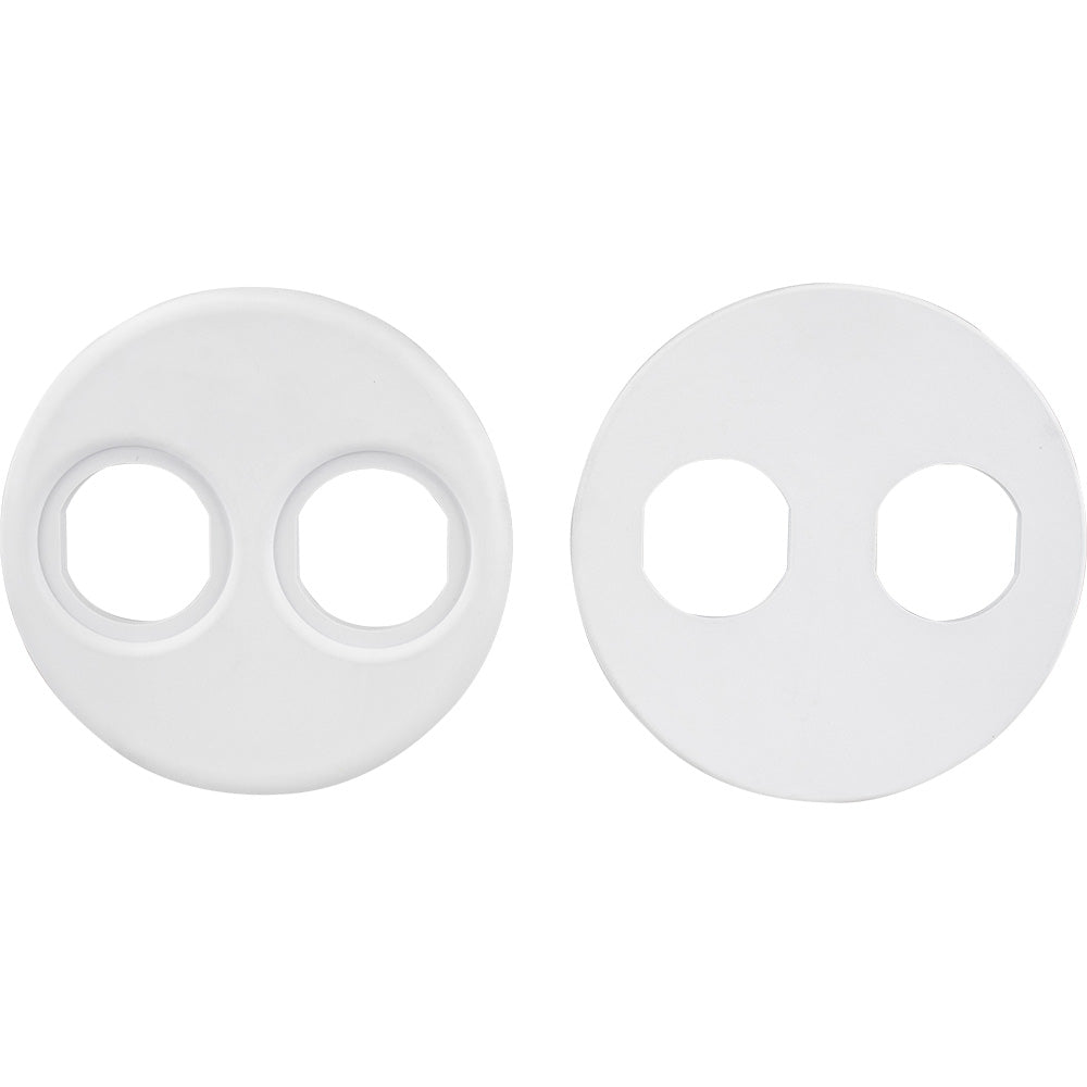 84470SeaDog 4 Gauge Power Socket Adapter Mounting Plate  White 4261041