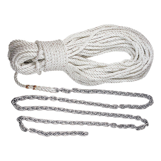 Lewmar Anchor Rode 15 516 G4 Chain w200 58 Rope wShackle HM15H200PX