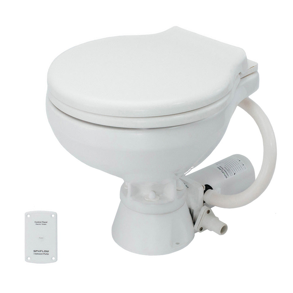 Johnson Pump Standard Electric Toilet  Compact Macerator Style  24V 804743502